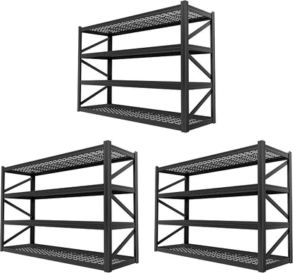 8000 LBS Heavy Duty Garage Shelving, Adjustable Steel Shelving Unit Holds 2000 by LIJIUHOME