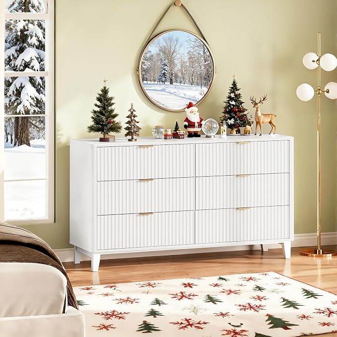 WLIVE Fluted Dresser for Bedroom - Image 2
