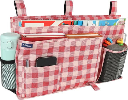 Surblue Bedside Caddy Hanging Bed Organizer Storage Bag Pocket by SURBLUE