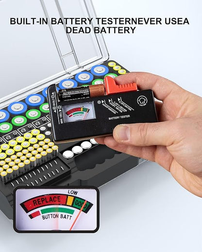 Battery Organizer Storage Holder Box Case - Image 5
