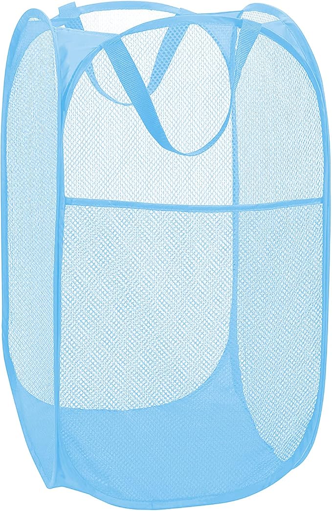 BATTOO Deluxe Strong Mesh Pop up Laundry Hamper Basket by BATTOO
