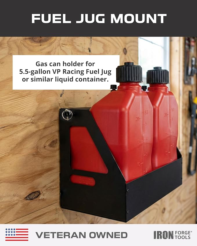 Iron Forge Tools Race Fuel Jug Gas Can holder - Image 4