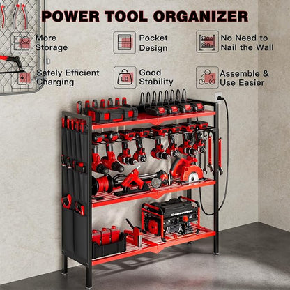 Large Power Tool Organizer Cart - Image 2