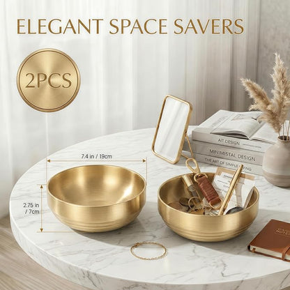Decorative Bowl, Catch All Bowl & Key Holder Tray - Image 4