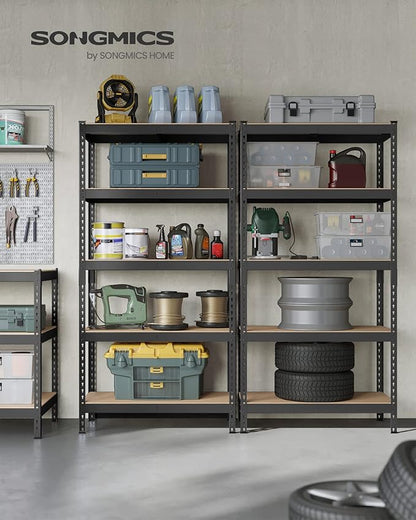 SONGMICS 5-Tier Storage Shelves, Load 2310 lb, Boltless Assembly, Adjustable - Image 2