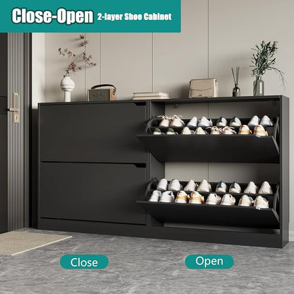 Xixini Shoe Storage Cabinet for Entryway - Image 3