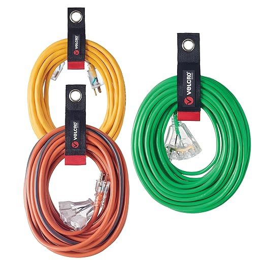 VELCRO Brand Easy Hang Extension Cord Holder Organizer Variety Pack | Holds by VELCROBrand