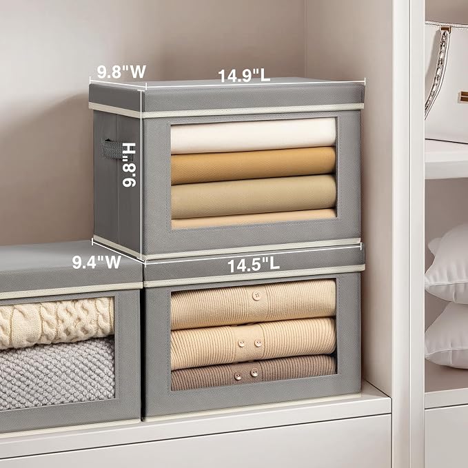 Homsorout Storage Bins, Storage Baskets - Image 6