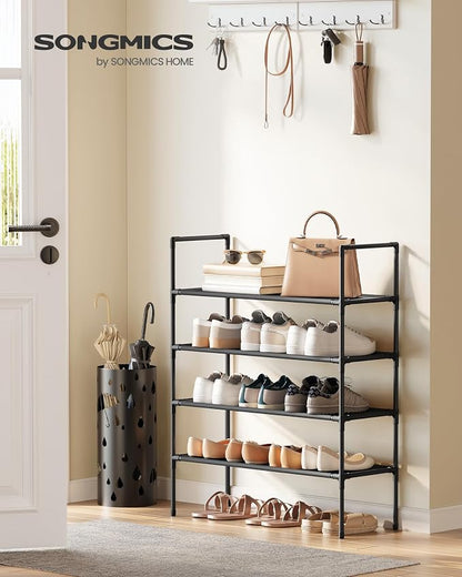 SONGMICS 4-Tier Shoe Rack, Shoe Storage - Image 3