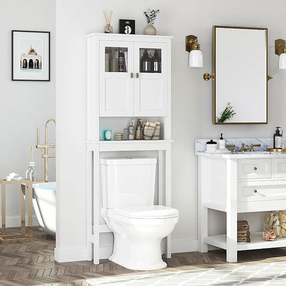 Spirich Bathroom Over the Toilet Storage Cabinet - Image 4