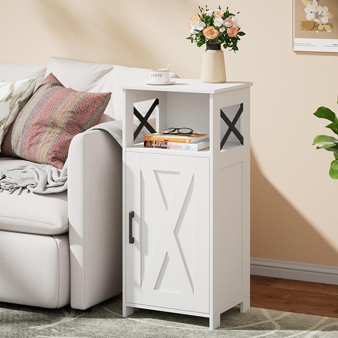 Homhedy Farmhouse Bathroom Storage Cabinet - Image 7