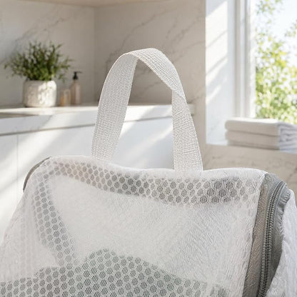 Mesh Laundry Bags 3-Pack for Delicates, Shoes & Clothes - Image 2