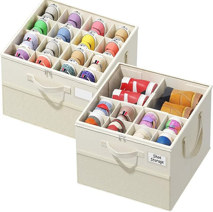 Plus Size 2 Pack Shoe Organizer by Unknown