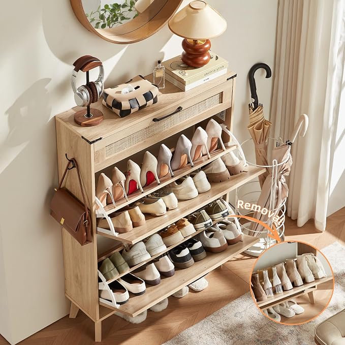 LEYAOYAO Shoe Cabinet Storage for Entryway - Image 5