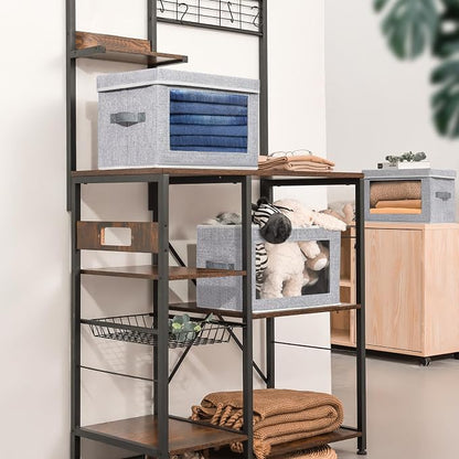 Homsorout Stackable Storage Bins - Image 5