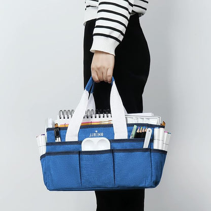 JJRING Craft Organizer Tote Bag, Art Storage Caddy - Image 8