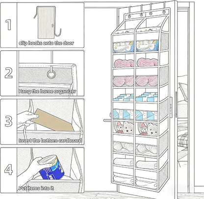 5-Tier Heavy Duty Over the Door Organizer - Image 5