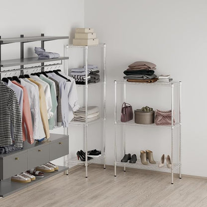 14" Deep x 36" Wide x 54" Height Wire Shelving Kit | 3-Tier | NSF Commercial - Image 6