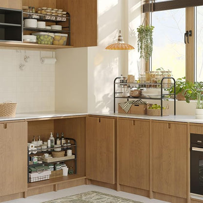 NETEL Under Sink Organizers and Storage, 2 Tier Expandable Under Cabinet - Image 7
