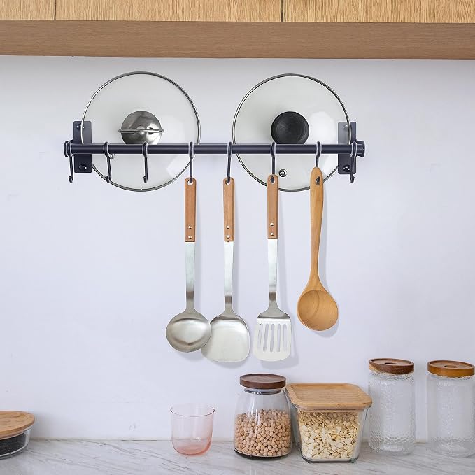 Dseap Pot Rack - Pots and Pans Hanging Rack Rail - Image 9