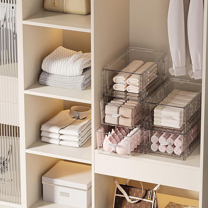 clear Drawer-Type Plastic Storage Box Bins Organizer，Family First Aid Kits - Image 5