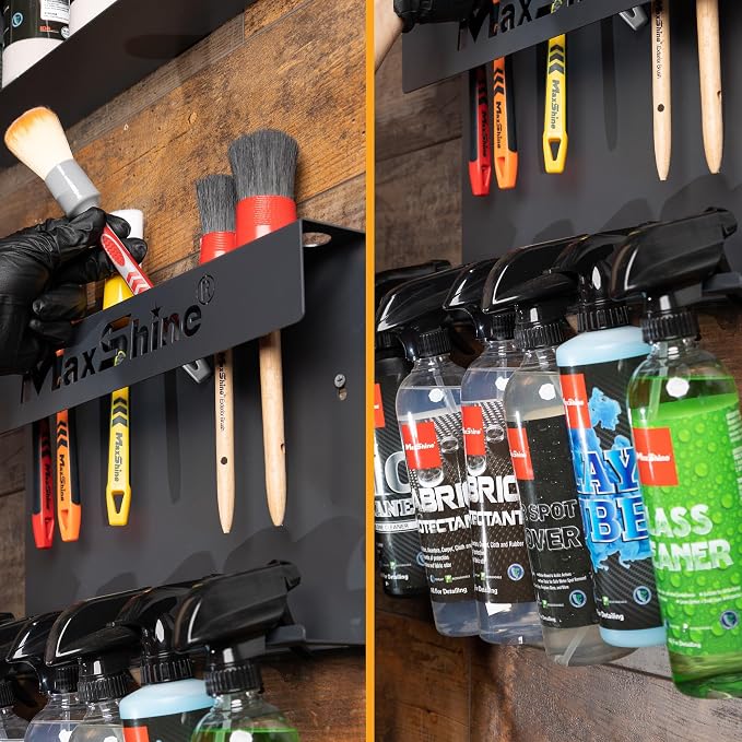 Maxshine Universal Detailing Brush & Spray Bottle Holder - Image 4
