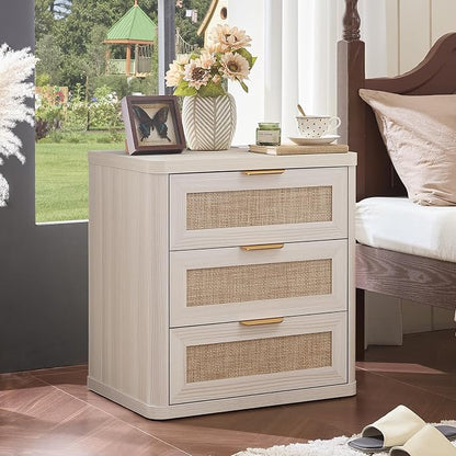 LEYAOYAO Rattan Night Stand Set of 2 - Image 4