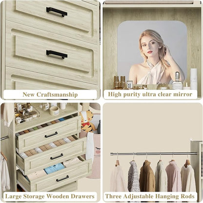 Unikito 48" W - 96” W Closet System - Image 3