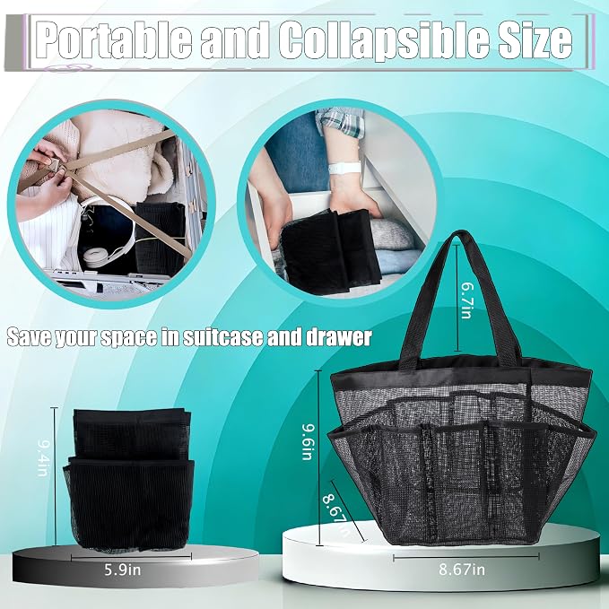Mesh Shower Caddy Portable - Image 4