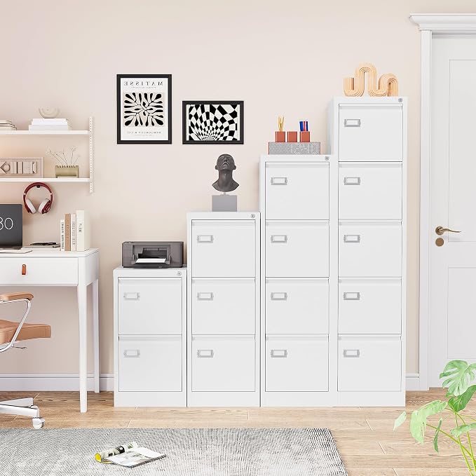 SISESOL 5 Drawer File Cabinet - Image 4