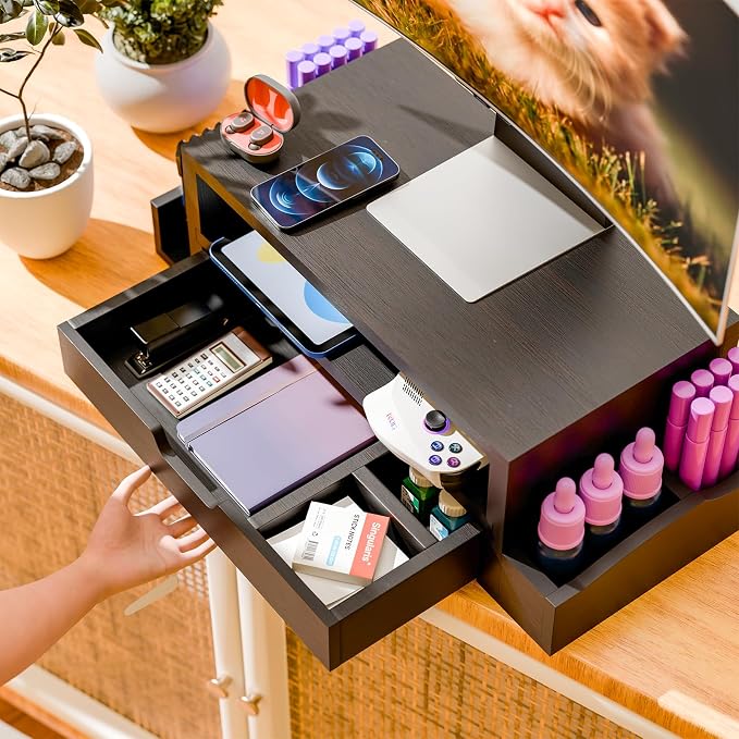 Simple Trending Wood Monitor Stand Riser - Image 2