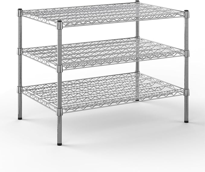 24" Deep x 36" Wide x 27" Height Wire Shelving Kit | 3-Tier | NSF Commercial by Regal+Altair