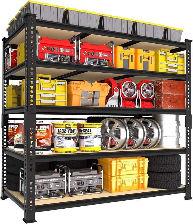 PrimeZone Heavy Duty Garage Storage Shelves by PrimeZone