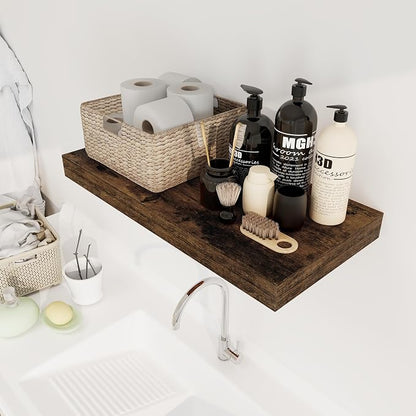 12 Inch Deep Floating Shelves, 24 x 12 Floating Shelf - Image 7