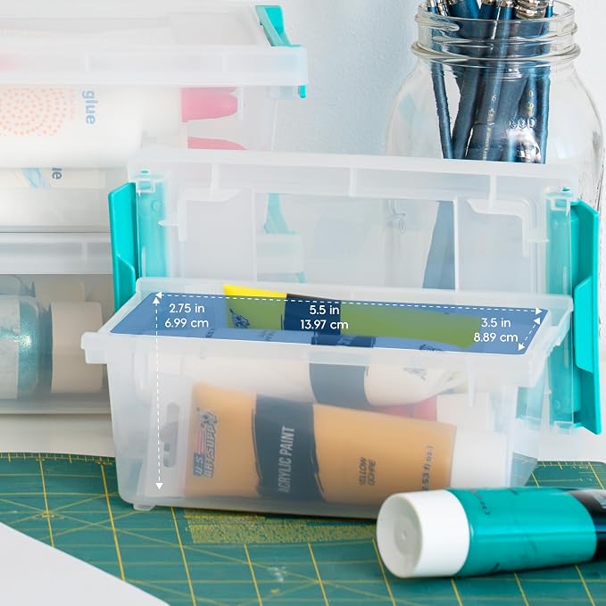 IRIS USA 1 Qt. Craft Storage Bins - Image 3