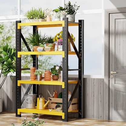 3000LBS Garage Shelving 32" W Garage Shelving Heavy Duty 4-Tier Metal Storage - Image 7