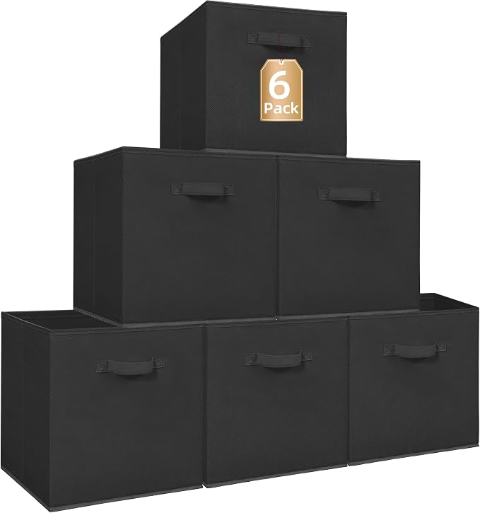 STORAGE MANIAC Storage Cubes, 13 Inch Collapsible Storage Bins by STORAGEMANIAC
