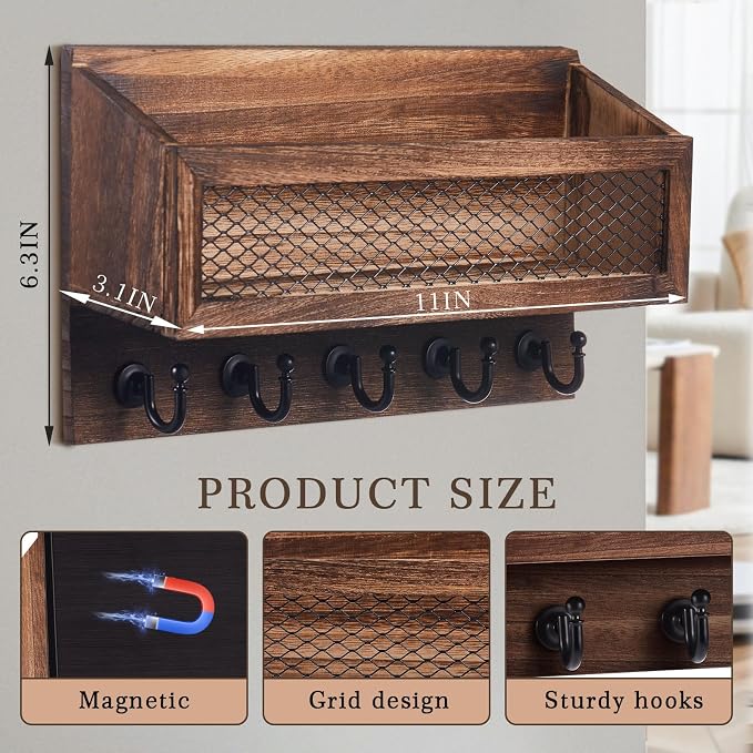 Colingmill Magnetic Mail and Key Holder - Image 2