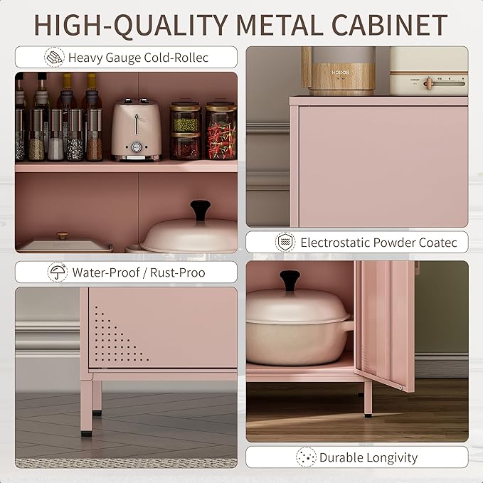 Metal Storage Cabinet, Storage Locker Cabinet - Image 4