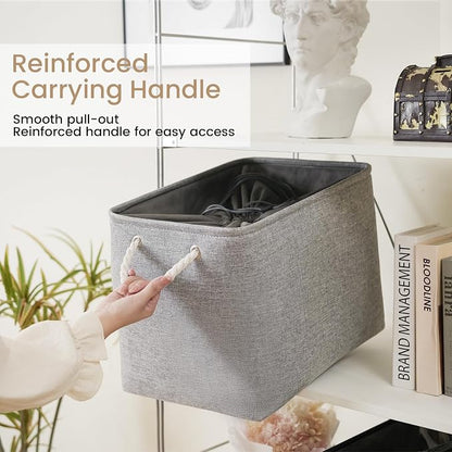 16x12x12 In Foldable Fabric Large Storage Bins - Image 3