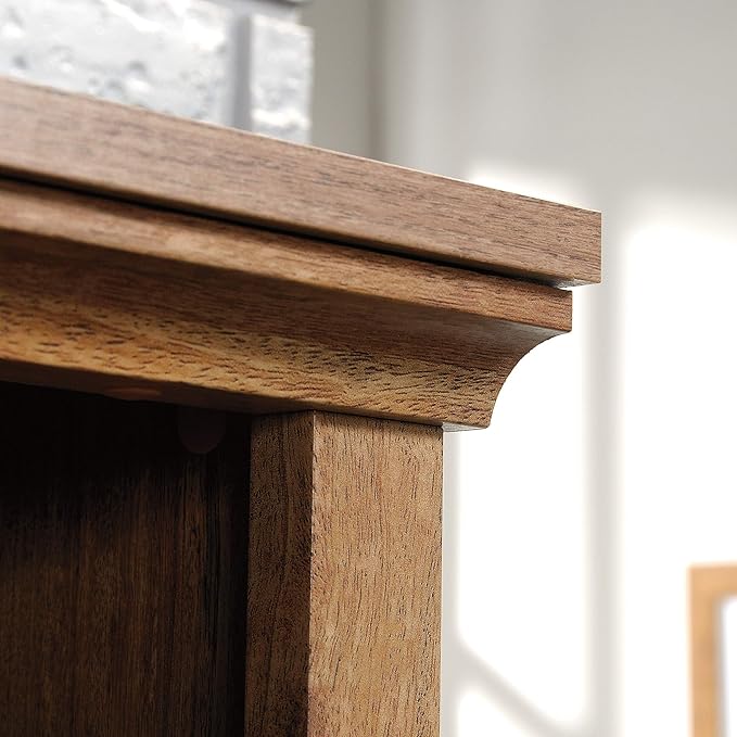 Sauder 5 Tier Book Shelf Wooden Bookcase Multipurpose Bookshelf - Image 5