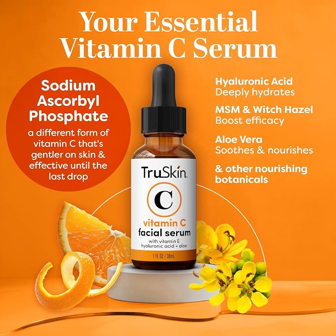 TruSkin Vitamin C Serum For Face – Anti Aging Face Serum - Image 2