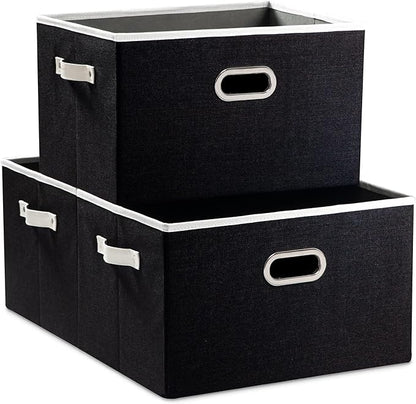 PRANDOM Larger Collapsible Storage Bins by Prandom