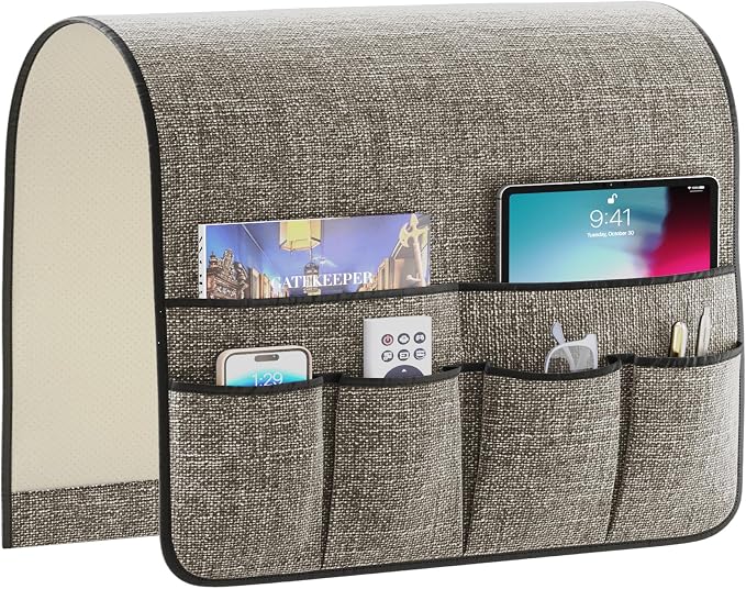 Sofa Armrest Organizer Non-Slip Remote Control Holders by Sixyotie