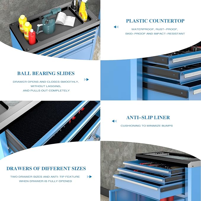 LARBANKE Rolling Tool Chest - Image 4