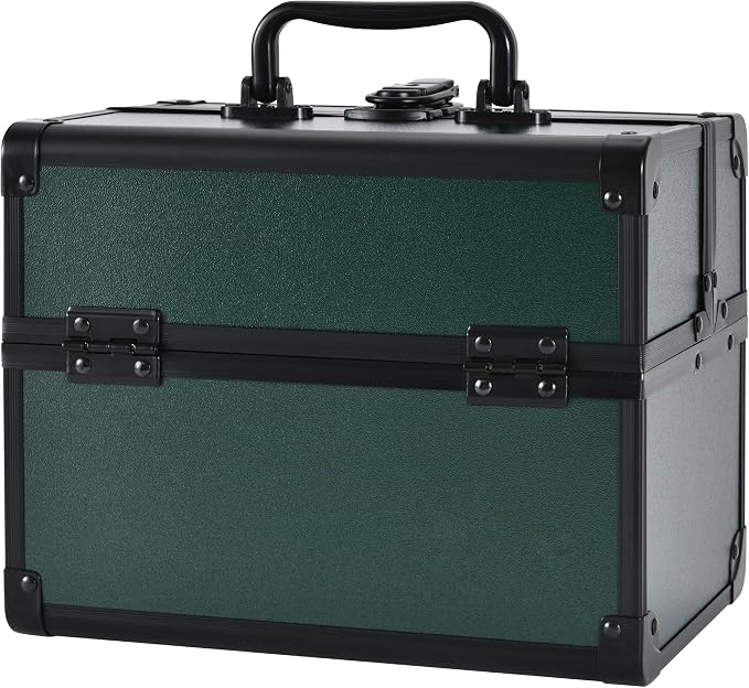 Makeup Train Case, Portable Makeup Case - Image 7