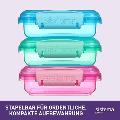 Sistema Lunch Collection Food Storage Containers, 6.7 oz./0.2 L - Image 5