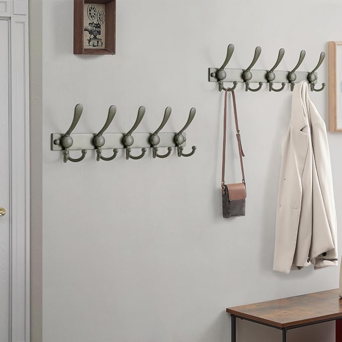 Dseap Coat Rack Wall Mount 2.0 Pro: Heavy Duty 300% Thicker, Stainless Steel - Image 7
