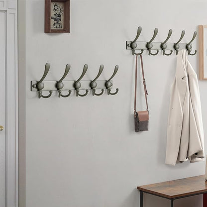Dseap Coat Rack Wall Mount 2.0 Pro: Heavy Duty 300% Thicker, Stainless Steel - Image 7