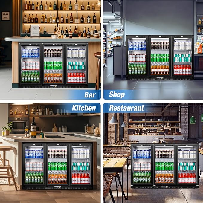Beverage Refrigerator, 53.15W Inch 12 Cu.Ft Drink Fridge, Back Bar Beer Fridge - Image 9